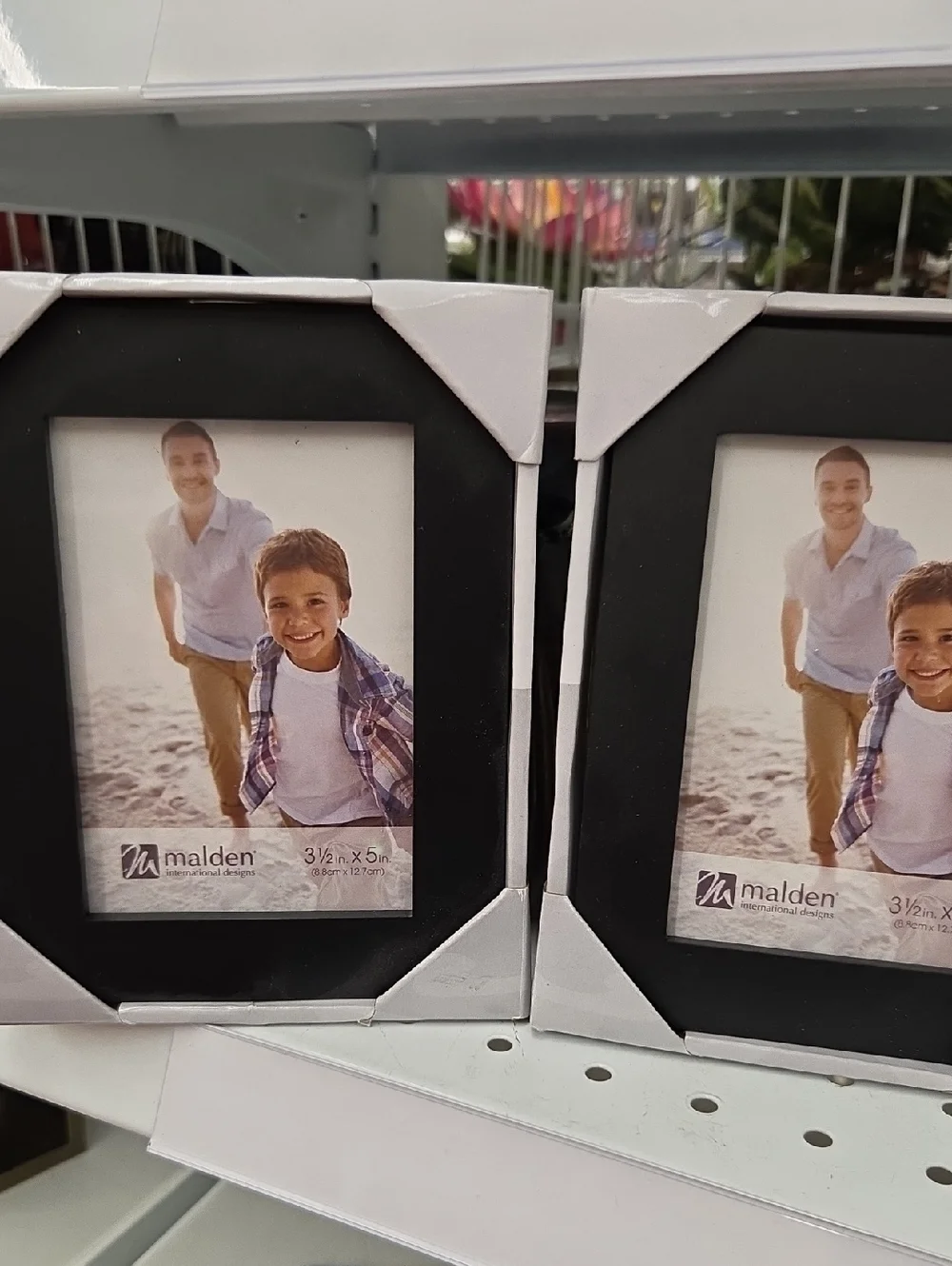 Malden Black Photo Frame - Classic Home Accent Set Of 2 New 3 1/2 × 5